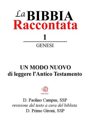 cover image of La Bibbia raccontata--Genesi